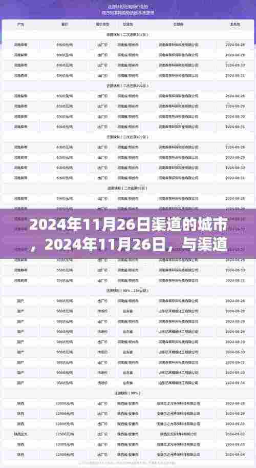 心灵之旅,与渠道共舞,探寻自然美景的奥秘(2024年11月26日)