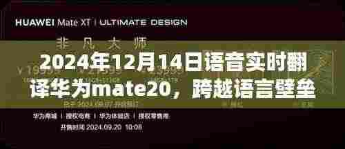 华为Mate 20语音实时翻译,跨越语言壁垒,启示未来对话的桥梁(2024年12月14日)