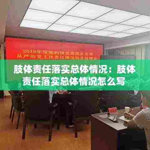 肢体责任落实总体情况：肢体责任落实总体情况怎么写 