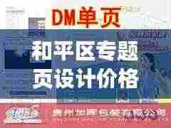 和平区专题页设计价格揭秘，优质体验的价值考量