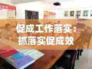 促成工作落实：抓落实促成效要成果 