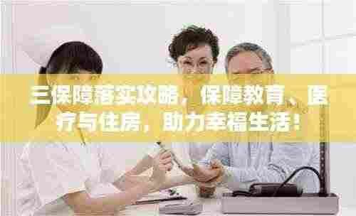 三保障落实攻略,保障教育、医疗与住房,助力幸福生活!