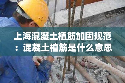 上海混凝土植筋加固规范：混凝土植筋是什么意思 