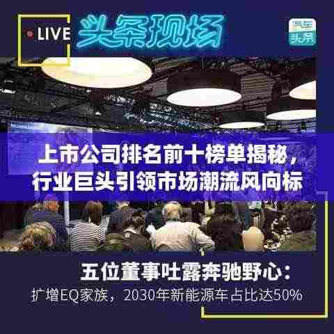 上市公司排名前十榜单揭秘,行业巨头引领市场潮流风向标!
