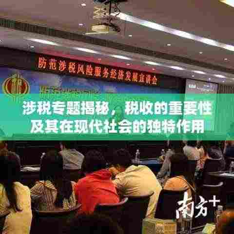 涉税专题揭秘,税收的重要性及其在现代社会的独特作用
